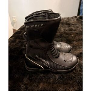 TourMaster Men’s Hipora Breathable Waterproof Motorcycle Boots, Black, 41 8